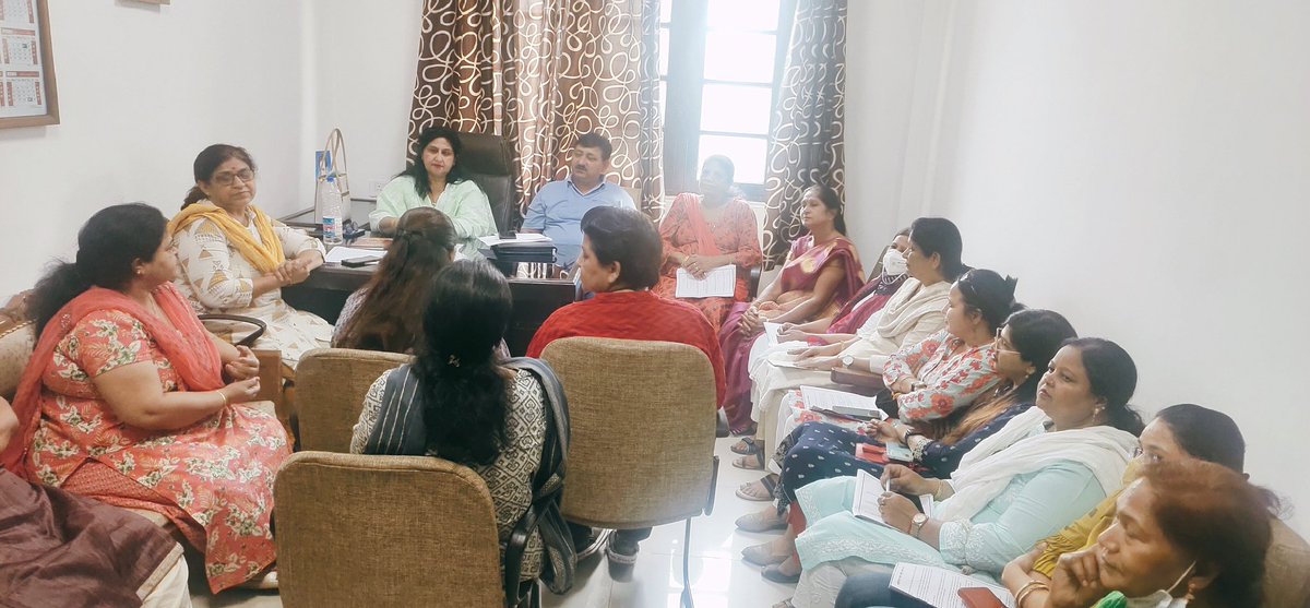 Women's Working Committee Meeting of NRMU HQ DIVISION.
<a href="/Sanjeev1111966/">Sanjeev Saini</a>
<a href="/ShivaGopalMish1/">Shiva Gopal Mishra</a>