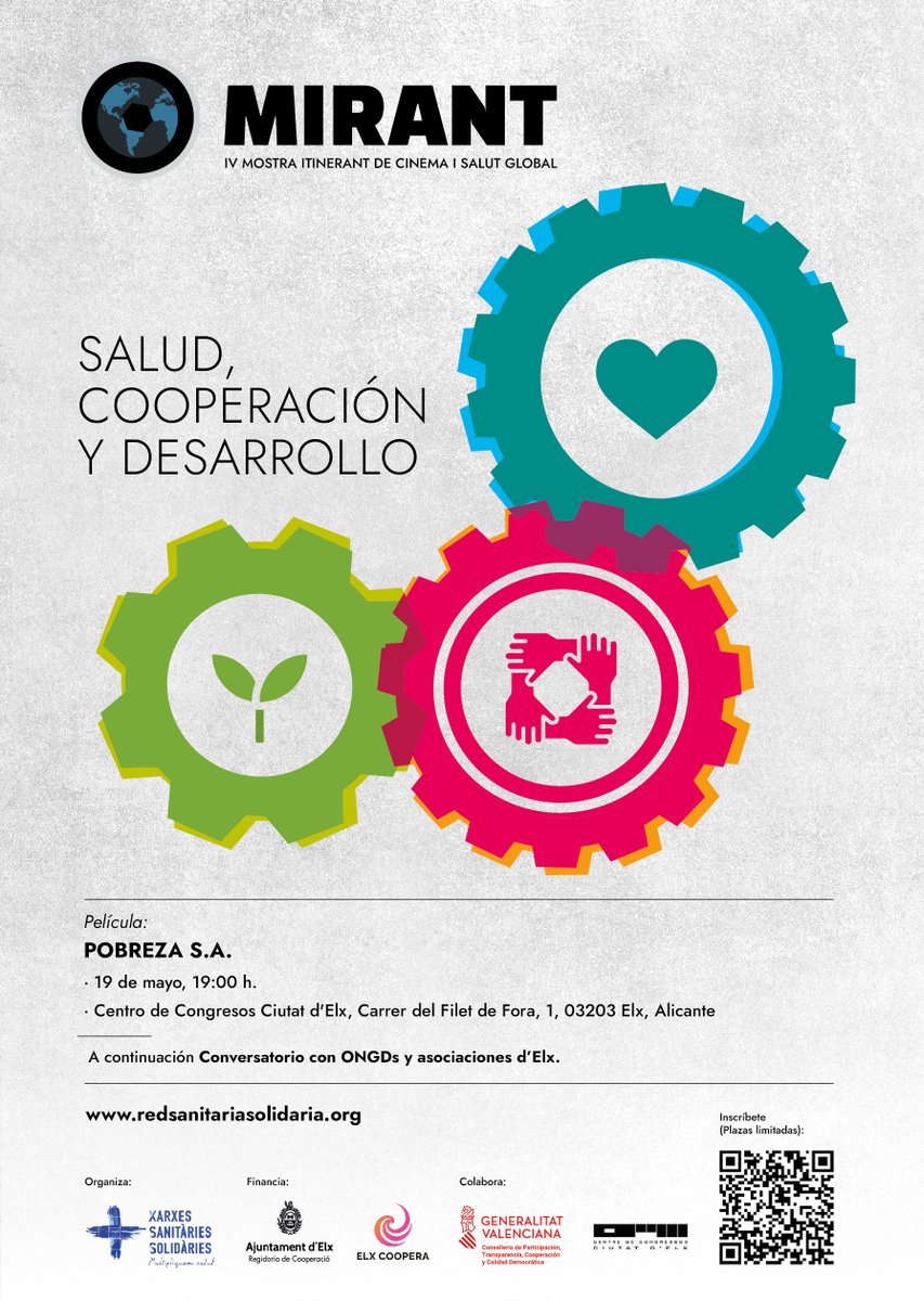 medicusmundimed's tweet photo. ๐ El 19 de maig seguim amb el cinema fรฒrum "๐ฃ๐ผ๐ฏ๐ฟ๐ฒ๐๐ฎ ๐ฆ.๐." de @medicusmundimed en el Centre de Congressos Ciutat d'Elx.
๐ฆ 19:00h
๐Carrer del Filet de Fora, 1, 03203 Elx, Alacant
๐ฝ๏ธ Inscripcions en aquest link: https://t.co/9PD2Xwksnl
#MIRANT #Elx #povertysa https://t.co/ICRxD2NanY