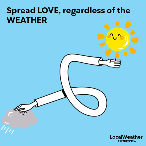 RamNeedsSleep's tweet photo. Even if it's raining or the sun is shining❤️‍🔥@localweather  #LocalWeather #nftart https://t.co/MIfv4tUM8F