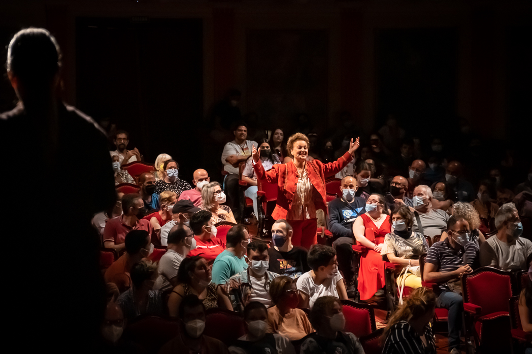 lalagunatecuida's tweet image. Celebramos el Día Europeo para la Vida Independiente con música, poesía, teatro, danza y pintura. 🎭🎨🎶

#LaLagunaInclusiva es un evento cultural que se dio cita en el @teatroleal con el acompañamiento de intérpretes y mochilas sensitivas. 

#ILDAY22 #IndependentLiving