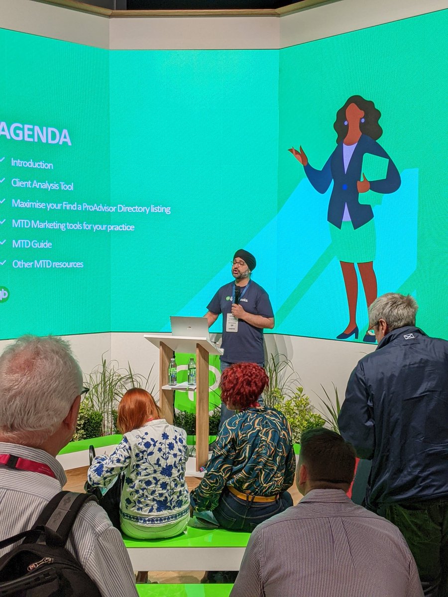 GoboldJV's tweet photo. And we @QuickBooksUK kickoff with our first theatre session @Accountex. Tools to power up your practice. https://t.co/rAPEYjD7bz