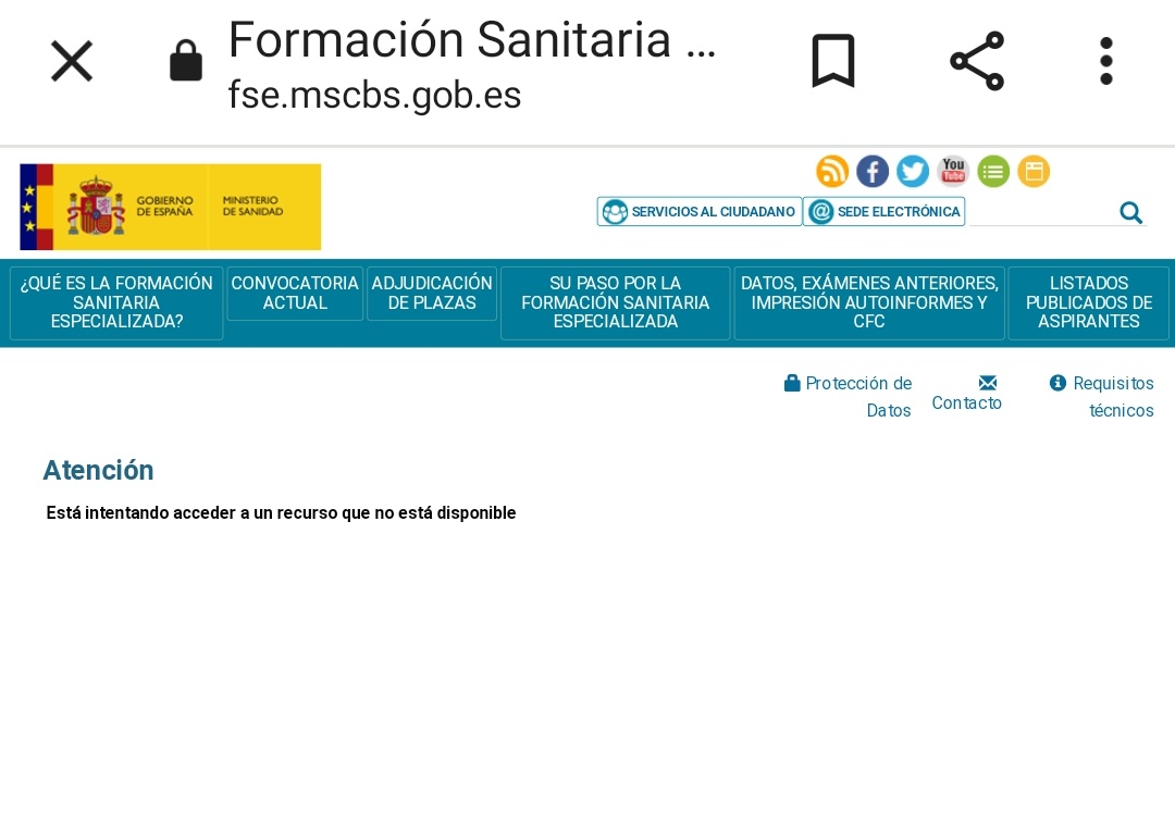 maria_morenop's tweet photo. Tenéis una putísima poca vergüenza. @sanidadgob @CarolinaDarias @Celiagg 

Después de 24h la página sigue caída y sin poder verse las plazas adjudicadas.

Una gran falta de respeto para los opositores.

¿Qué habéis hecho con los fondos europeos? https://t.co/8DxEtUCKtq