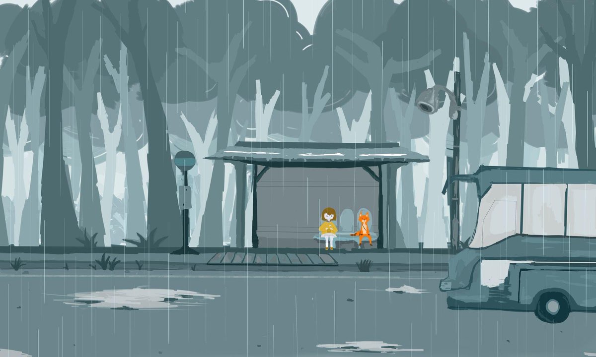 lymmacs's tweet photo. Featured Artwork of the Week

“As we cannot control time, would we be able to catch it when it stops?”.
‘Next Stop’ is a sentimental story, puzzle platform and fantasy adventure game that depicts the reality within life through its cinematic game story. ++ https://t.co/mYdE7TphRG
