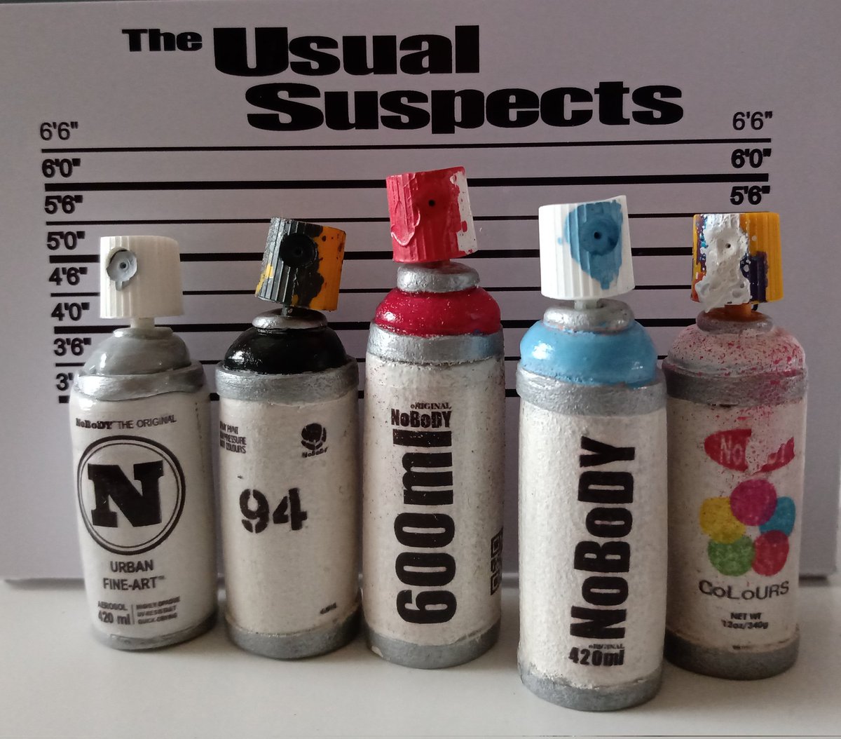 NoBoDY_ENGLAND's tweet photo. Coming soon!
The Usual Suspects
#rattlecans #theusualsuspects #nobody #molotowspraypaint #kobraspraypaint #montanacolors94 #krylonspraypaint https://t.co/pUgNjoua1i