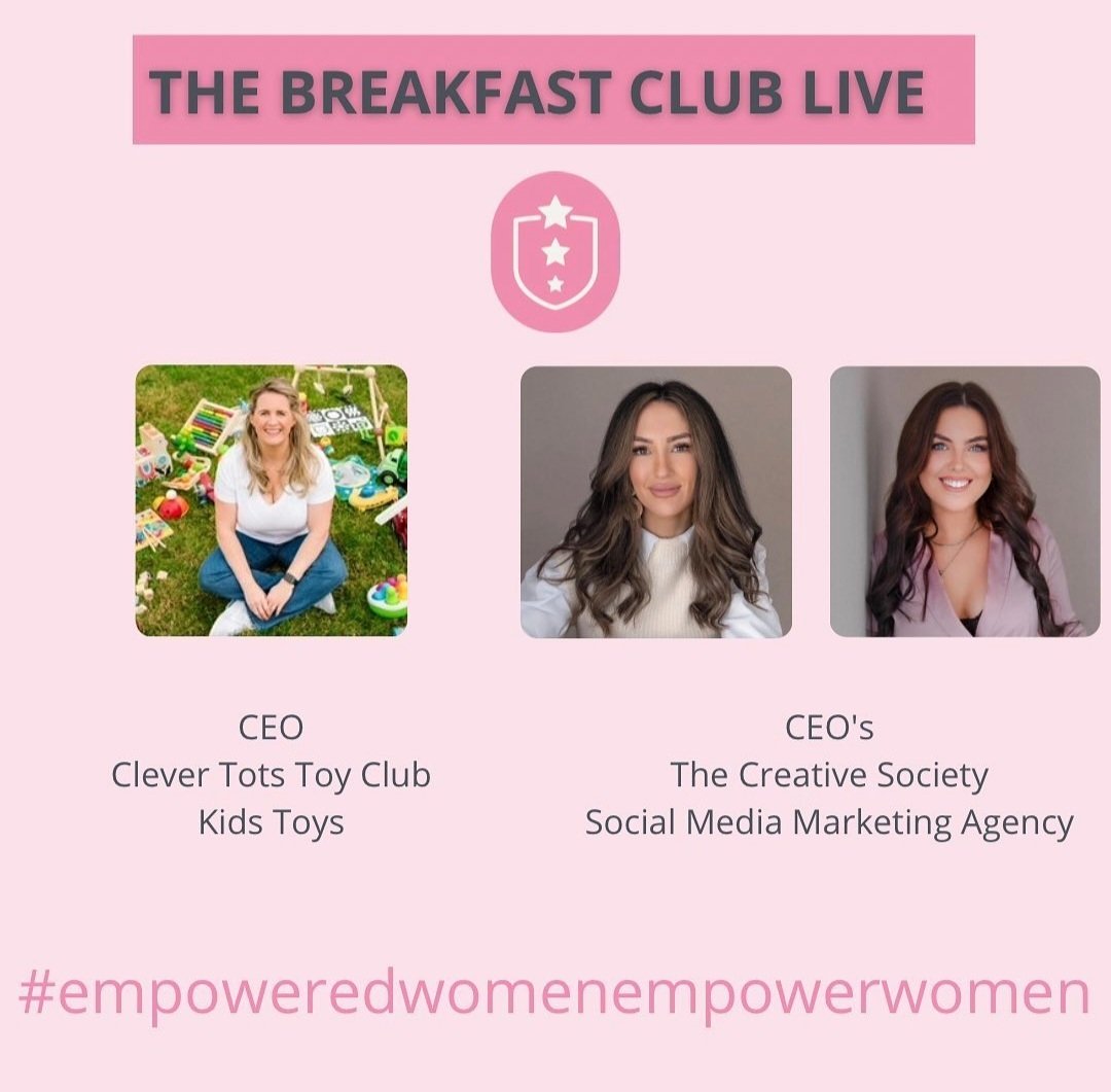 TheClub_WN's tweet photo. We are in for a treat this Friday speaking to these two amazing female founders. Jenel Saunders @clever_tots_toy_club and  Kate Lynch &amp; Eimear Morris @thecreativesociety.ie ⏰️ 13th May 9am #TheClubWN 
https://t.co/VTMKSAMXVE https://t.co/fO4u1d91km