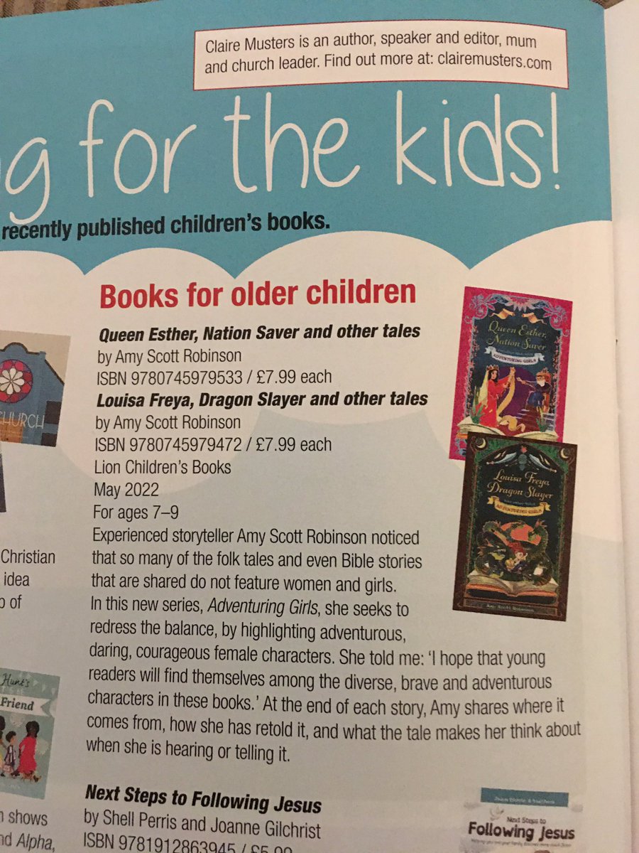 Ameandme's tweet photo. Lovely to see the #AdventuringGirls in @Together_News. Where will they adventure next? Perhaps theyโre on their way to you? https://t.co/c5mgvb7WaO