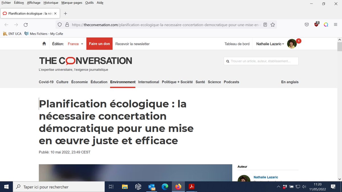 LazaricN's tweet photo. @GREDEG_UMR @CNRS_DR20 @CNRS @eaepe 
Mon dernier article sur la planification écologique  discute des méthodes de concertation pour ne pas rater la cible 
https://t.co/DcrsEKcHpB https://t.co/aabdo4hUzw