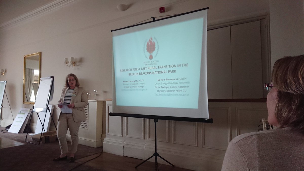 RecommonUK's tweet photo. No time to lose. Exciting to hear @BreconBeaconsNP ambition to address #ClimateChange through a just transition built on a strong research base. Am looking forward to hearing if #community #housing will be made more easy. https://t.co/ZgkEamYnLE