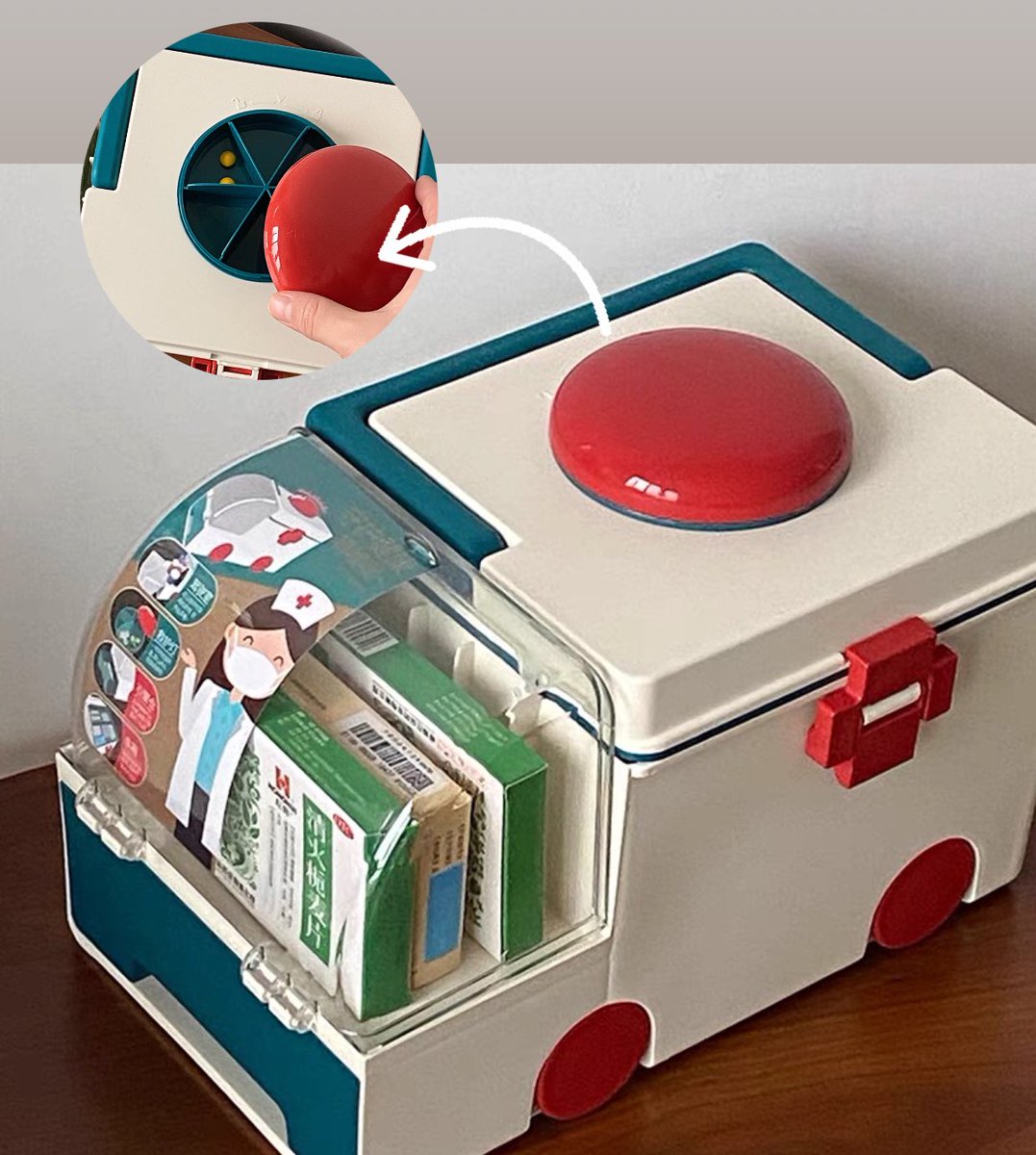 rararell's tweet photo. Medicine box 🚑🍒
กล่องเก็บยาจำเป็ต้องน่ารักขนาดนี้มุ้ยย เก็บได้หลายช่องเลยค่ะเยอะมากๆมีดีเทลตรงฝาแยกยาได้น่ารักมากๆๆๆ
🚑400฿ preorder 2-3 weeks ka🚑
#rarellupdate #พรีออร์เดอร์เกาหลี #พระบิดา #โหนกระแส #ผ้าผีบอก #บุพเพ๒ #ลาซาด้า #ZhanZheHan #แตงโมต้องได้รับความยุติธรรม https://t.co/rMVJydS6IM