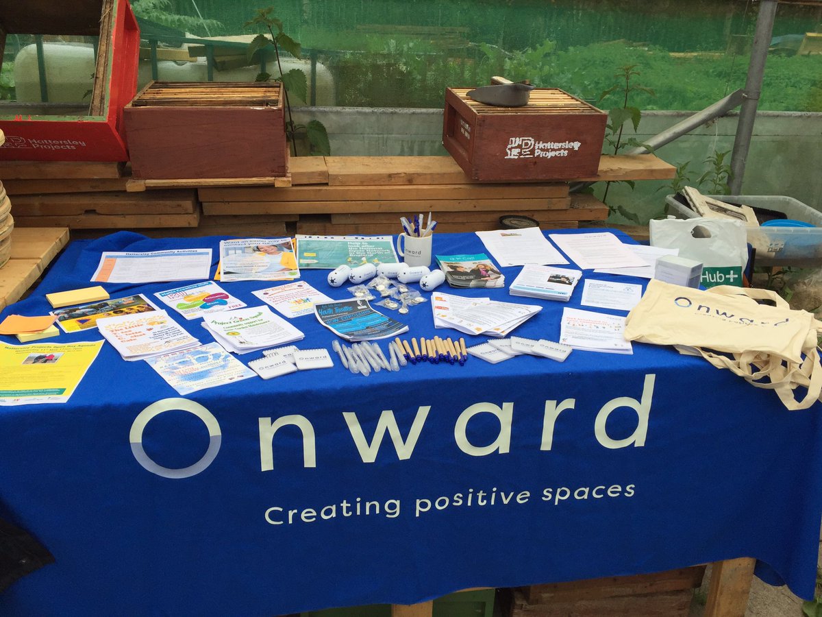 SamP_Onward's tweet photo. Out at the Hattersley Projects today for #hattersleyprojectsopenday come down we are inside hiding from the rain!!!! @TamesideCouncil @Onward_Homes @WeActTogether @HydeHealthy https://t.co/gCrxDEF8a0