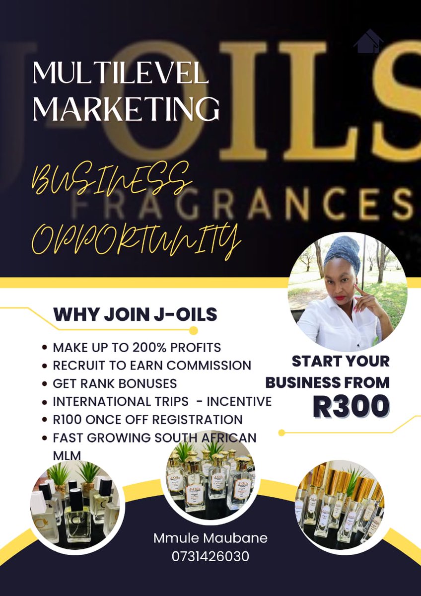 Mmule47641623's tweet photo. J-oils fragrances is looking for distributors 🗣

Do you think you can sell perfumes? If your answer is yes then message me, let's talk business. 

At J-oils fragrances we're about to business like we've never businessed 🤞
#smallbusiness
#DJSBU #GirlTalkZA #BlackOwnedBusiness https://t.co/E0xNGBiXx1