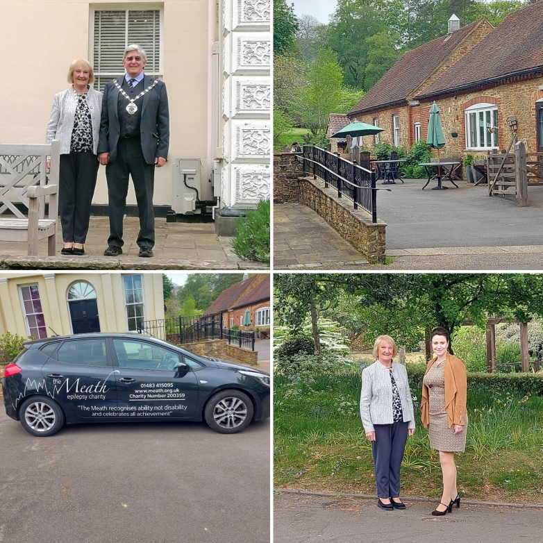 MayorWaverley's tweet photo. I was honoured to visit @MeathCharity last week in #Godalming &amp; find out more about Challenge 1:3:0😊👏 A wonderful place, helping people with epilepsy and #RecognisingAbility To find out more about the Meath visit👉https://t.co/toYsBJ3YtH #WaverleyMayor #AWorldOfPossibilities https://t.co/iTVuAgCMcD