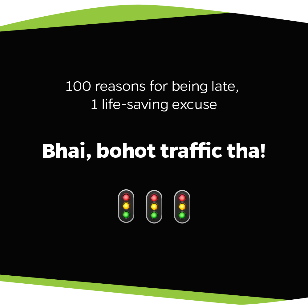 Sach mein, yaar! 2km tak jam tha. 

#Traffic