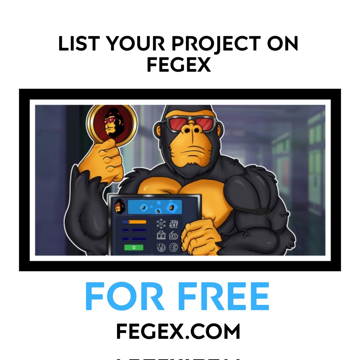 FEGloyalarmy's tweet photo. @BabyDogeReports You can list babydoge on https://t.co/wiJsfmWnhB for free 

#fegex https://t.co/lsTROKLuUN