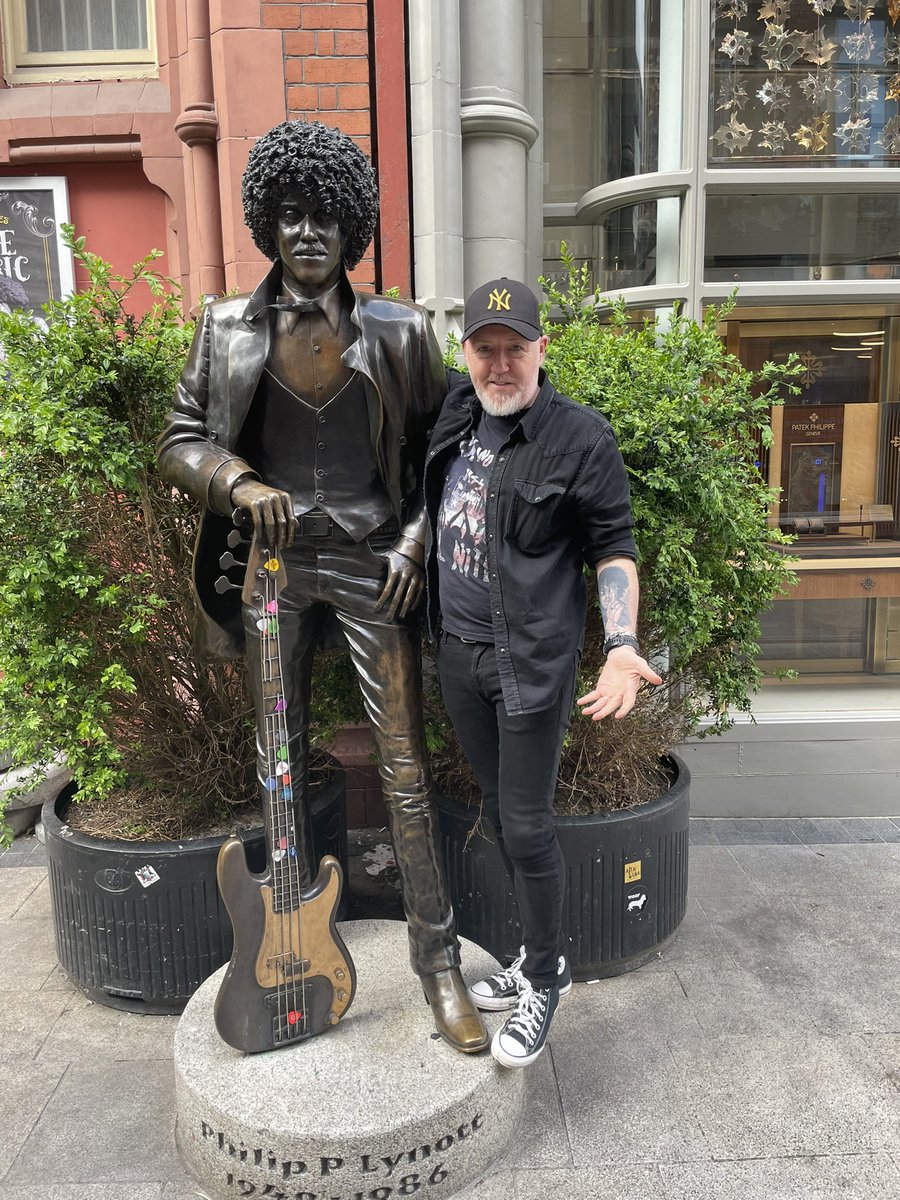 Back in the capital to see Philo. #Dublin #legend