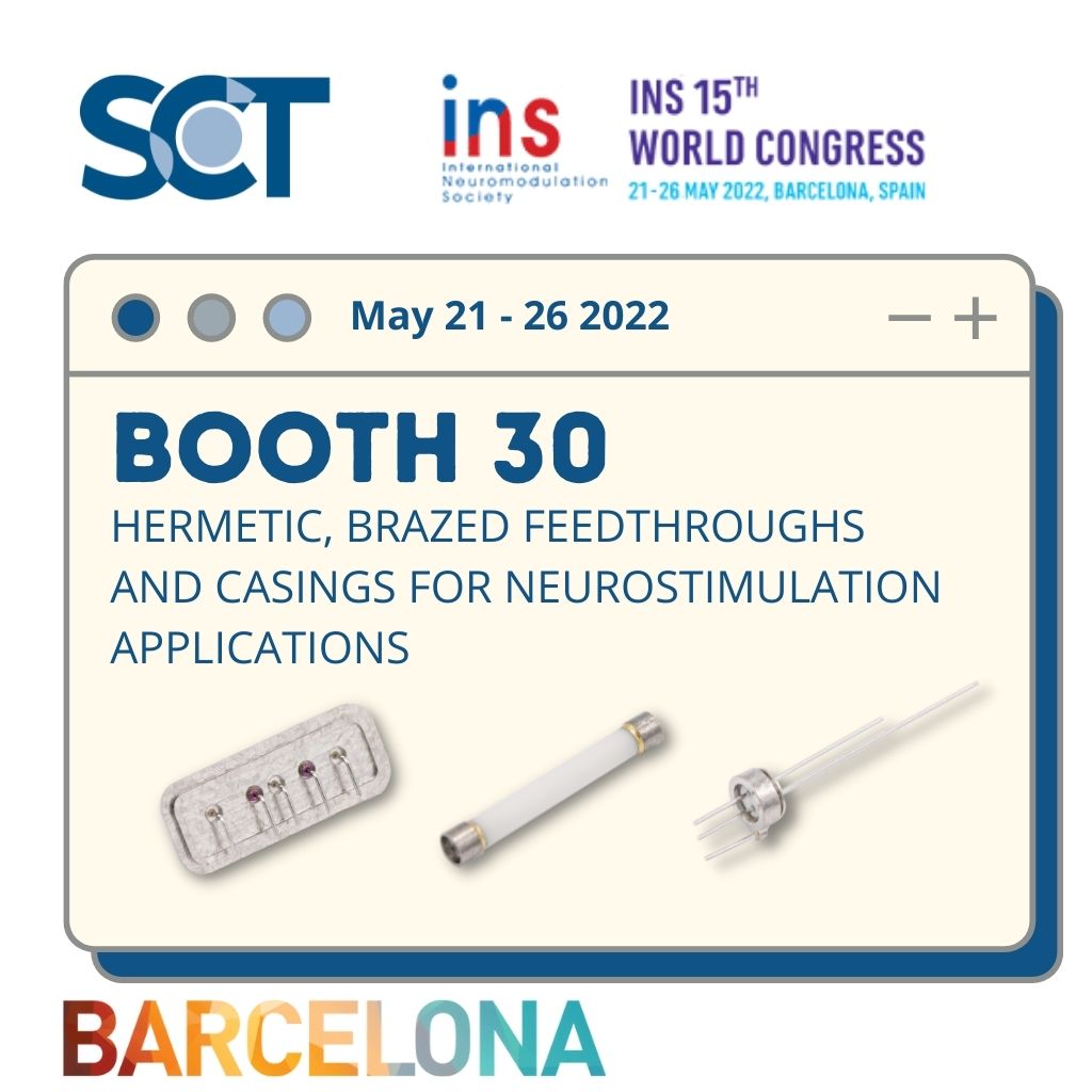 Come visit us at stand 30 from May 22-25 at the <a href="/IntlNeuromod/">International Neuromodulation Society</a> to learn about our ceramic-to-metal brazed products and their applications in the neurostimulation device market.

#INS2022
#dbs
#deepbrainstimulation
#neuromodulation
#tradeshow
#medicaldevices
#neuroscience