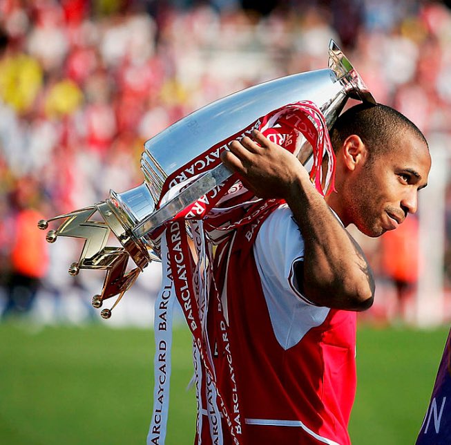 PatrickTimmons1's tweet photo. On this day in 2003, Thierry Henry became the first player to record 20+ goals &amp; 20+ assists in the same Premier League season. 

The stat is still yet to be matched. https://t.co/1ugcahgkJq
