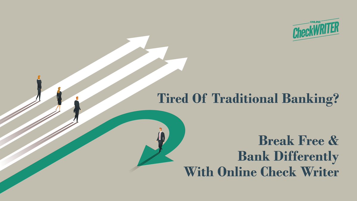 webcheckwriter's tweet photo. Escape the burden of traditional banking by simply adopting the platform Online Check Writer to your business. Now pay your bills, send transactions via wire transfer, direct deposit, or print checks - anytime, anywhere.

Learn more: https://t.co/rIbOe9QgFa

#OnlineBanking https://t.co/3hM8V4jOEQ