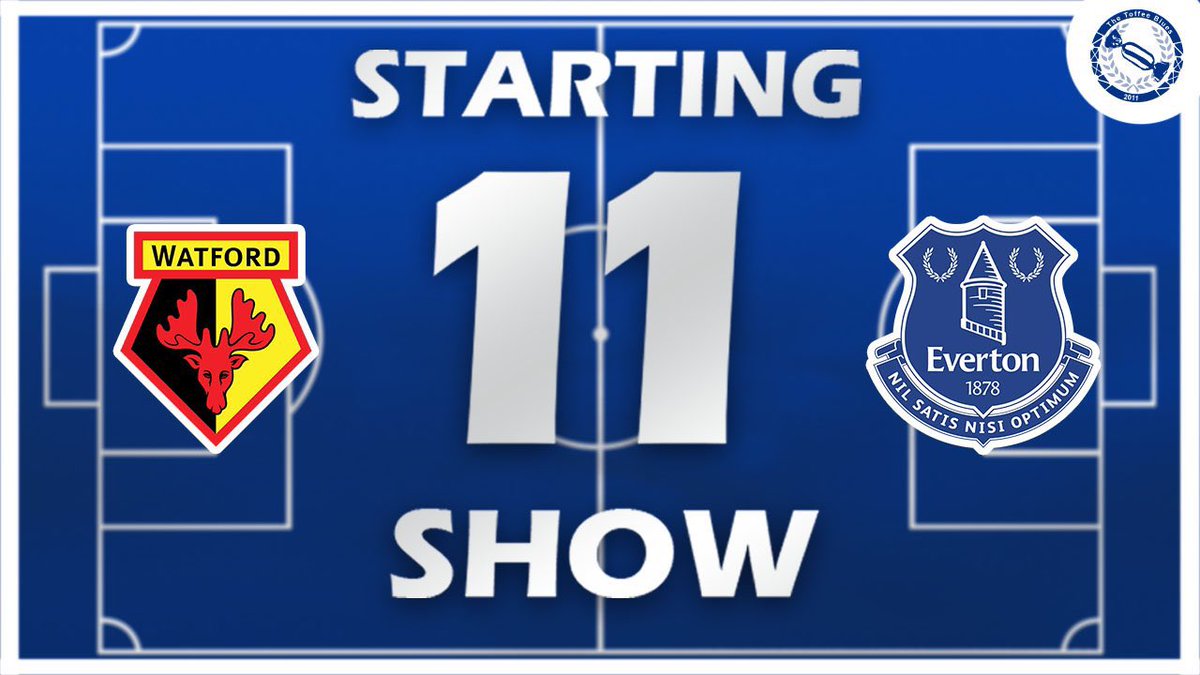 🚨Starting 11 Show | Watford v Everton - <a href="/GregoryDenholm/">Greg Denholm</a> predicts the team he thinks Frank will go for tonight against Watford?

👇🏻
youtu.be/HFYV-h4oFAY