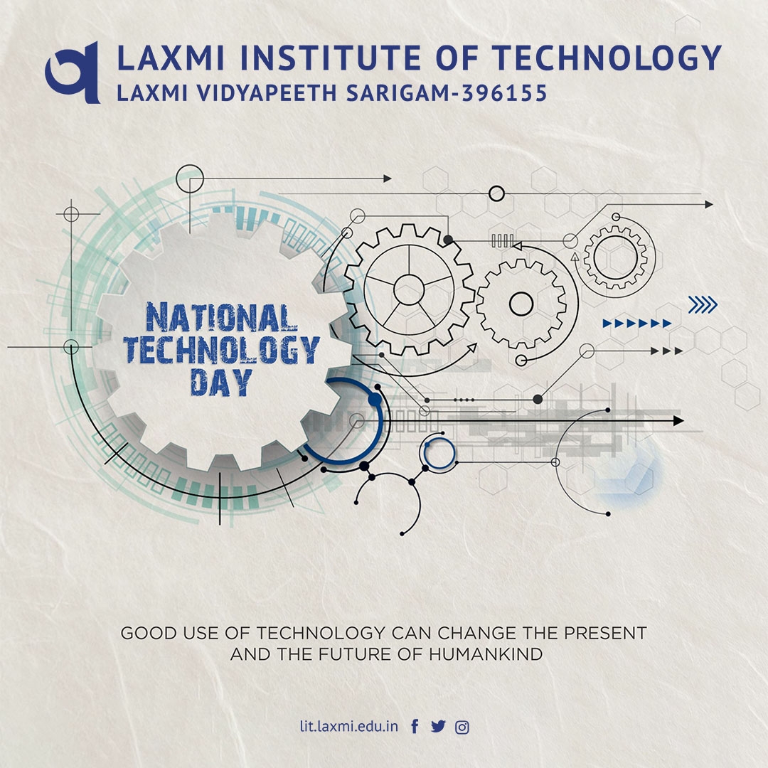 litsarigam's tweet photo. National Technology Day is celebrated across India on May 11 to commemorate India's scientific progress. 

📌Read more : https://t.co/4bDRyX7149

#litsarigam #LIT #LVS #LaxmiInstituteOfTechnology #GajeraTrust #nationaltechnologyday #technology #india #technologyday #national https://t.co/SZX0U2M49s