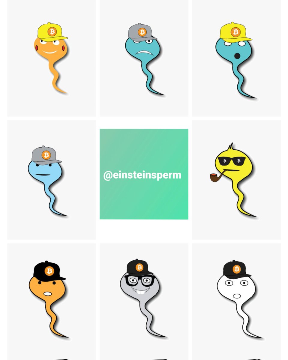 One of these sperms could be the next <a href="/elonmusk/">Elon Musk</a> 😎 check out <a href="/EinsteinSperm/">Einstein Sperm</a> 😁
#ElonMusk #cuteNFT #NFTCommunity
opensea.io/EinsteinSperm
