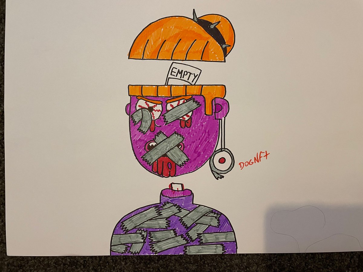 DouggNFT's tweet photo. For the next 8 days I'll post all arts I have made for the best #NFT project

I loved this one so much <3

2/8  @ThePossessedNFT   
@tmw_buidls
 @tmw_buidls 
@luuminize

  #NFT #NFTCommunity #nftart #ETH https://t.co/Zze1l6iIik