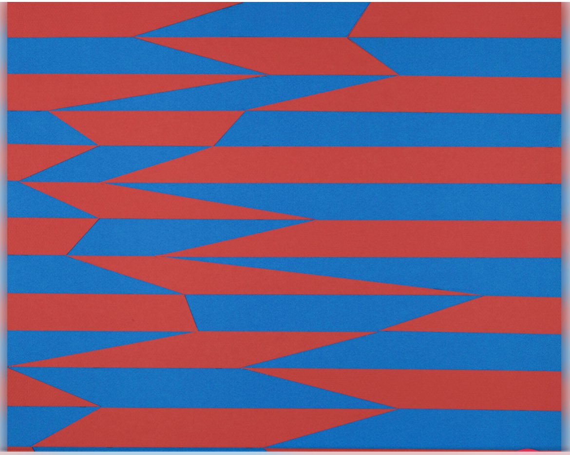 Artmathot's tweet photo. Exposition #Vera #Molnár : La forme et la couleur à la Galerie Berthet-Aittouarès du 19 mai au 25 juin 2022  https://t.co/MQIVwjB2Xt #maths #art https://t.co/EQH1LoY8Fx