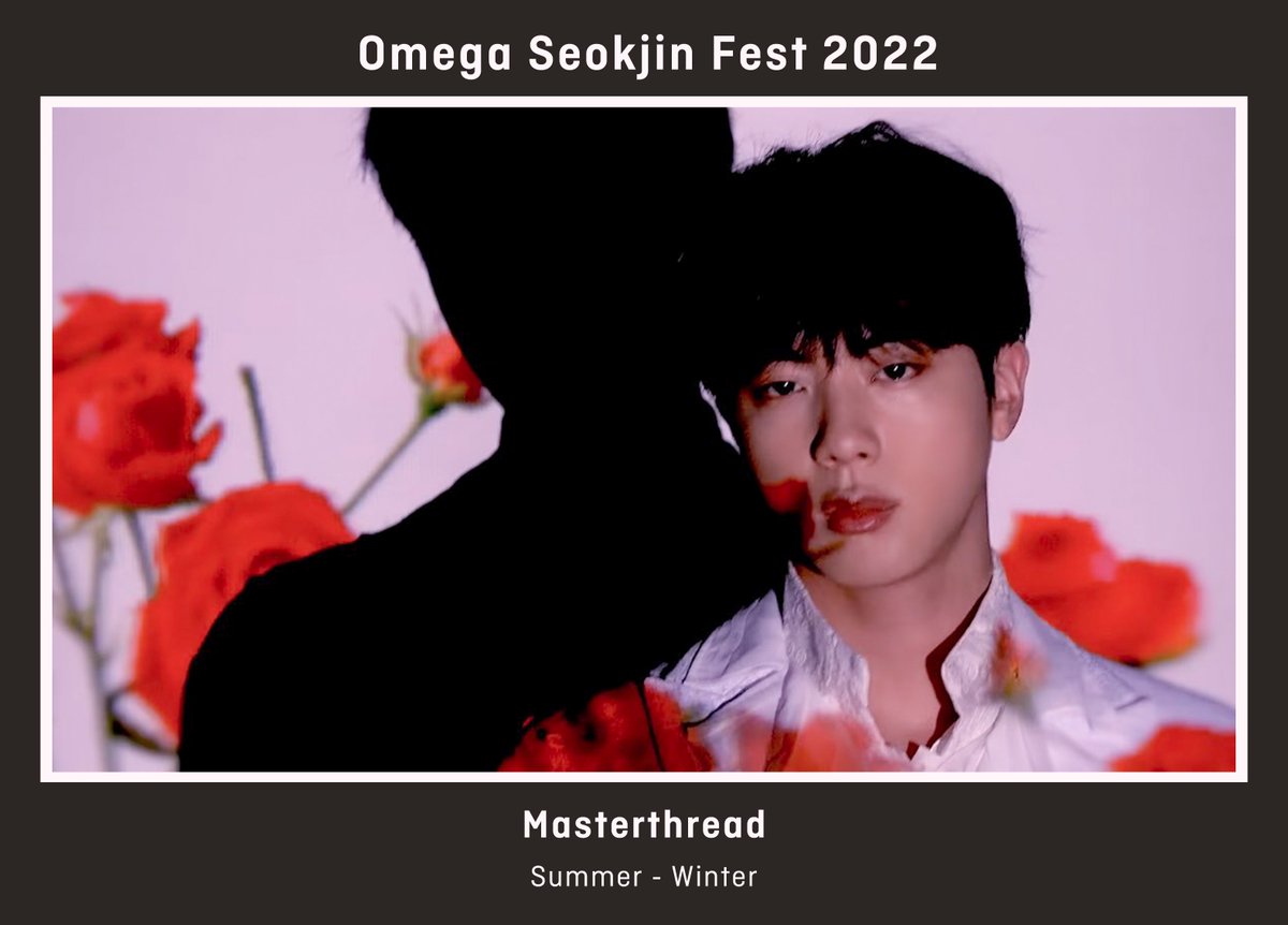 Welcome to Omega Seokjin Fest Round 2
─ archiveofourown.org/collections/om…
      ─ curiouscat.live/omegajinfest
             ─ omegaseokjinfest@gmail.com