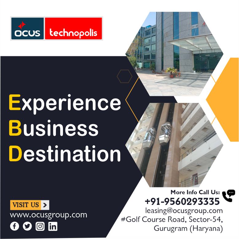 ocus_group's tweet image. OCUS TECHNOPOLIS | EXPERIENCE BUSINESS DESTINATION
#real estate #office spaces #business #booking #purchase #sale #leasing #Golf Course Road, Sector-54, Gurugram (Haryana) #leasing@ocusgroup.com #www.ocusgroup.com #+91-9560293335