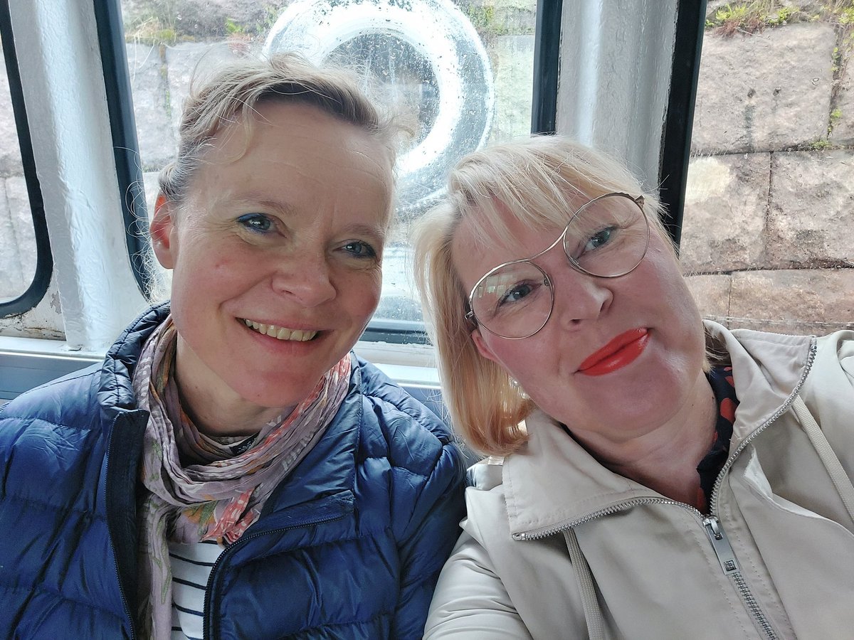 MarjoKurki's tweet photo. Nämä @ItlaSaatio daamit lähtevät #Seili'in #interventio #implementaatio @UniTurku tutkimusyhteistyön merkeissä @PetraKouvonen https://t.co/K4xmbL6xAP