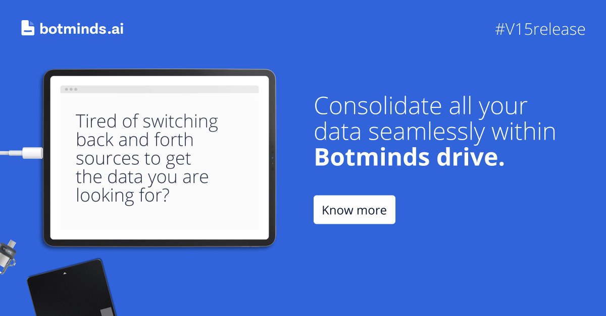 BotmindsAI's tweet photo. Any new documents added to the source will get automatically picked by Botminds Drive.

Know how:  https://t.co/4hWCF1bh46

#botmindsinc #botmindsai #IDP #technology #intelligentdocumentprocessing https://t.co/ZtgLUD5wRG