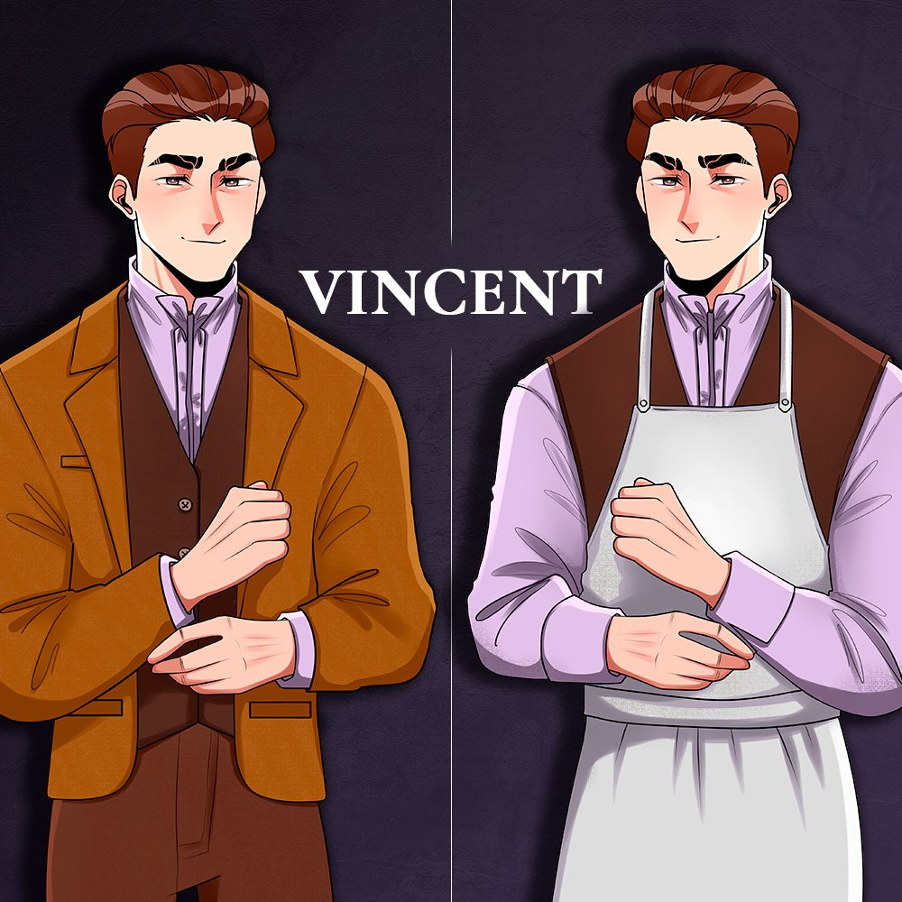 RoxmoonStudio's tweet photo. Welcome the finished image of Vincent!
A handsome doctor, kind in his own way, who might keep lots of interesting secrets.😉 https://t.co/Ha7RgpoE83