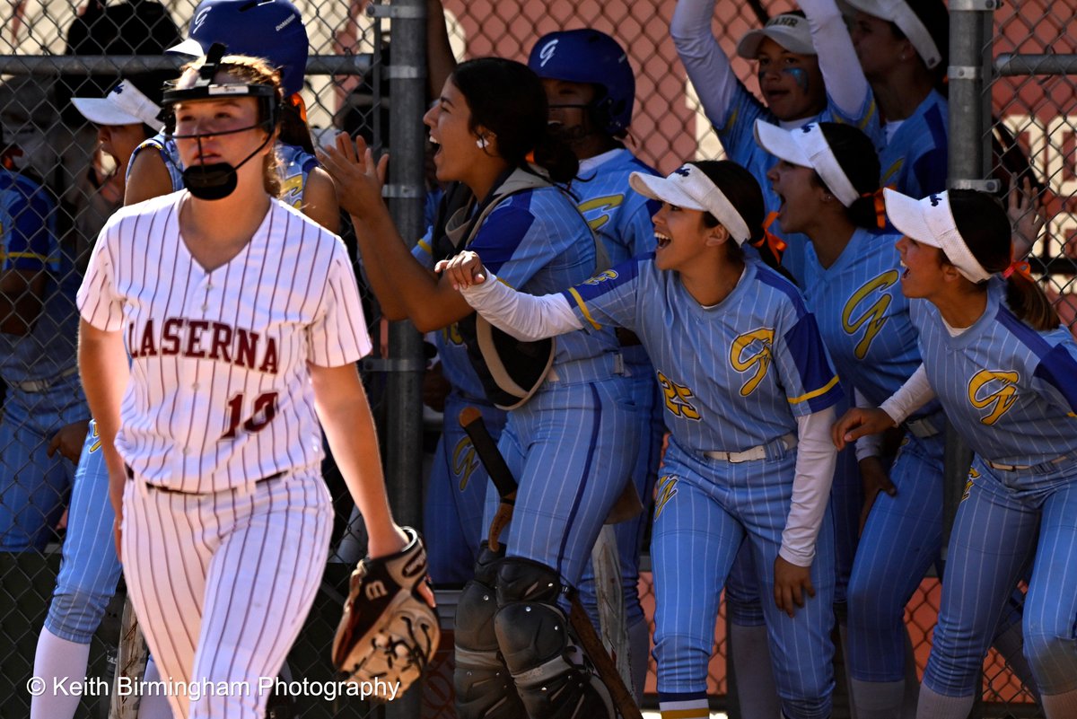 photowkb's tweet photo. Gahr defeated La Serna 7-5 in eighth innings during a prep girls Division 1 playoff softball game. #laserna #gahr @cifss #cifss #softball #playoffs @SGVNSports https://t.co/s5IfCXmrHs