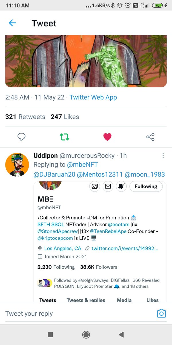 Shivang49065735's tweet photo. @mbeNFT Hoping to win this.. such a big help for me 

Zqlqy.wam

@Maharsh82680941
@prriitrrii
@jethalal_babita

Please 🥺🙏🙏🙏

 All of done ✅ https://t.co/Iq2MuO9gCl