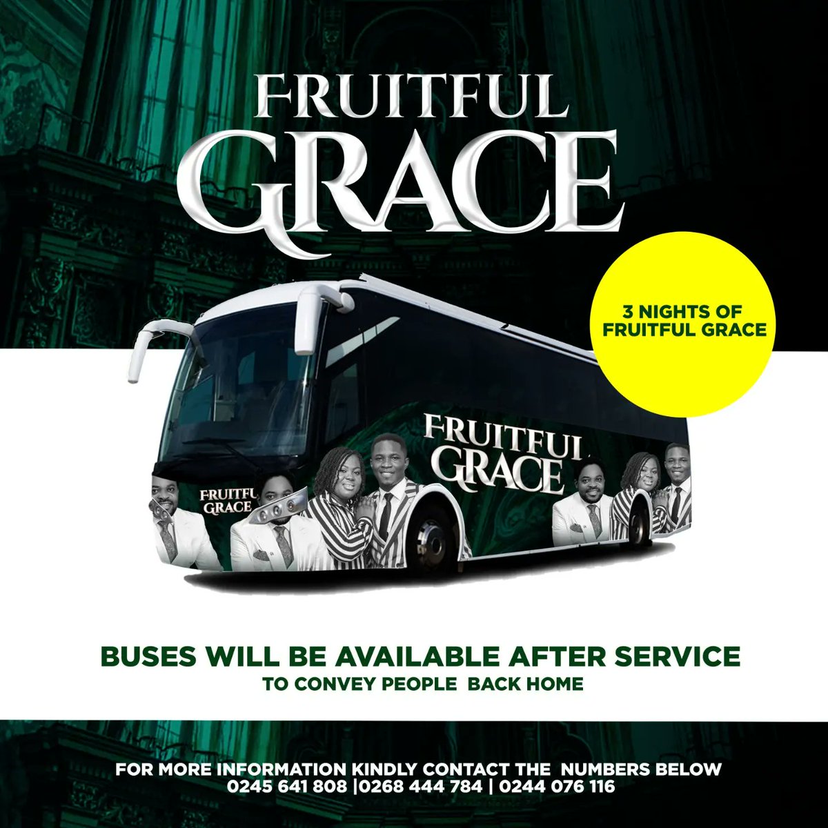BannerM's tweet photo. A month to experience the fruitful Grace of God. Join us from 25th to 27th May 2022 for this life transforming program. Buses would be available to convey to and after the program. Its 5:00pm each night. Don't miss https://t.co/KUP2sURAHV a partaker.
#dawhenya 
#EFAgyeman https://t.co/Ldc7sPpPKI
