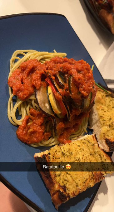Made ratatouille for dinner for the 1st time w/ @ChaseWilliamsXX 😋 https://t.co/qytU3DWKY4<a href="/tag/vegas"class="tags"><span>#vegas</span></a>