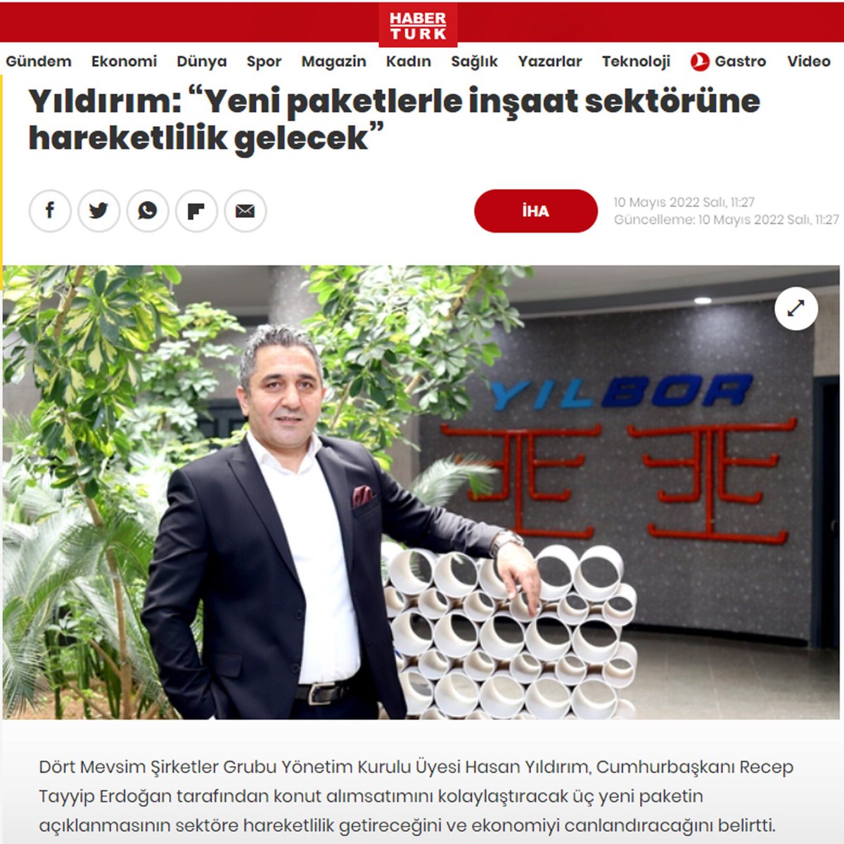 YILBOR BORU PLASTİK tweet media