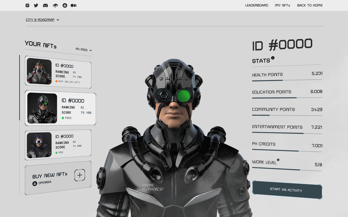 Our unique Play-To-Create game. Ready from launch!

Giving away 2 WL. To enter:
1. Like + RT
2. Follow <a href="/PrimeHumanics/">Prime Humanics | NFT</a> 
3. Tag 3 friends