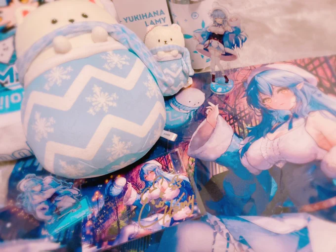 ラミィちゃんの誕生日グッズ届いた〜きゃわ… 