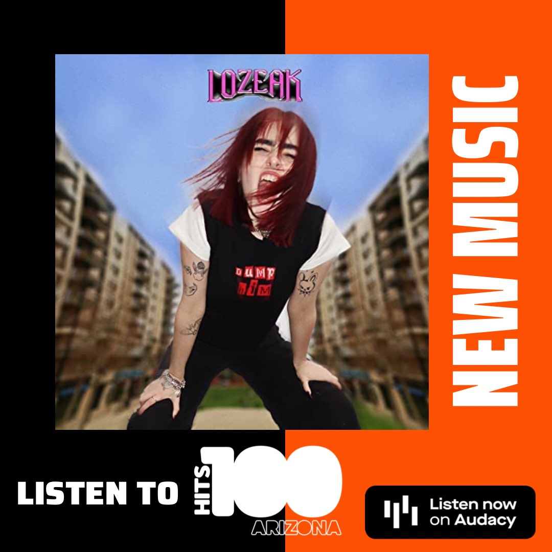 Hits100AZ's tweet photo. Listen ๐ง to these new songs on Hits 100 Arizona on the @Audacy app!
#catesbrother by @maisiehpeters
#nosavingyou by @itslozeak
#lovemetilluhateme by @holanikorubio
#company by @sirchloe_
#new #newmusic #music #songs #popmusic #alternativemusic #amazonmusic #Radio #Audacy https://t.co/Igt97MLIv8