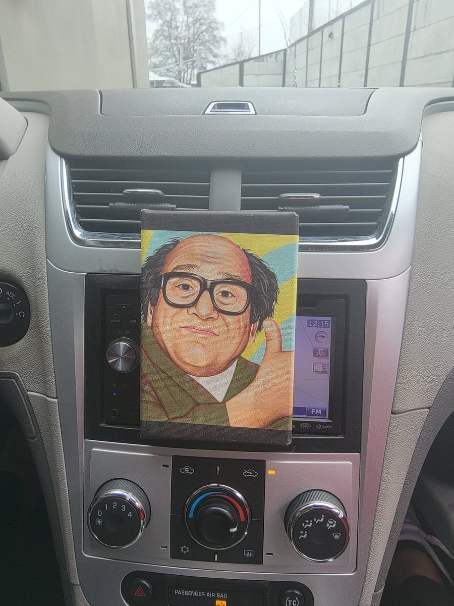 ckallay's tweet photo. @DannyDeVito my son is a huge fan and in 3 weeks he graduates high school. Please let me know whatever I need to do, pay, send, or anything else to get him an autographed picture of you for him.  He even keeps this picture in his car with him. https://t.co/LdkwXI43f6