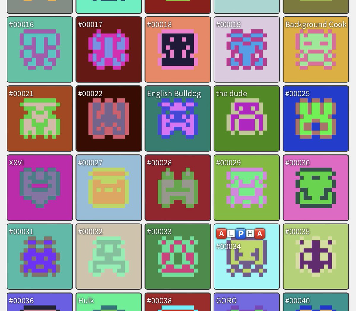mutzumstrich's tweet photo. GM - with my 2 favourite moments in crypto so far: I love #NFTs but the most fun i had in this space were the assembling of the @Animetas1 animighties puzzle, and the big naming ceremony of @PixelGlyphs. I think i spent about half an eth each and still look back very fondly 😎 https://t.co/O8k58cWdgD