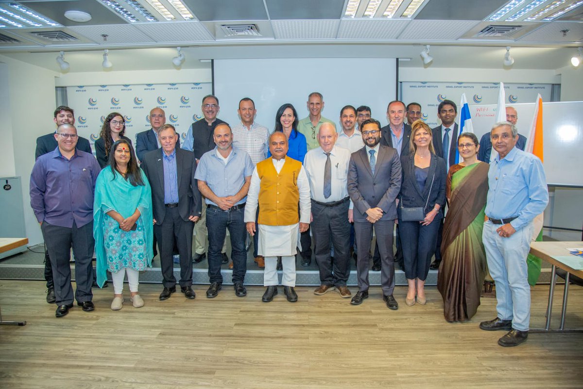 Israel in India (@israelinindia) on Twitter photo #India's Agriculture Minister <a href="/nstomar/">Narendra Singh Tomar</a>, during his visit to Israel, explored various Israeli agricultural companies.
They also visited Agriculture Research Organisation, Volcani Institute, ALTA Precision Agriculture Co. Ltd. & BeтАЩer Milka Farm in #Israel. ЁЯМ▒ЁЯМ╜
#IndiaIsraelAt30 #India's Agriculture Minister <a href="/nstomar/">Narendra Singh Tomar</a>, during his visit to Israel, explored various Israeli agricultural companies.
They also visited Agriculture Research Organisation, Volcani Institute, ALTA Precision Agriculture Co. Ltd. & BeтАЩer Milka Farm in #Israel. ЁЯМ▒ЁЯМ╜
#IndiaIsraelAt30