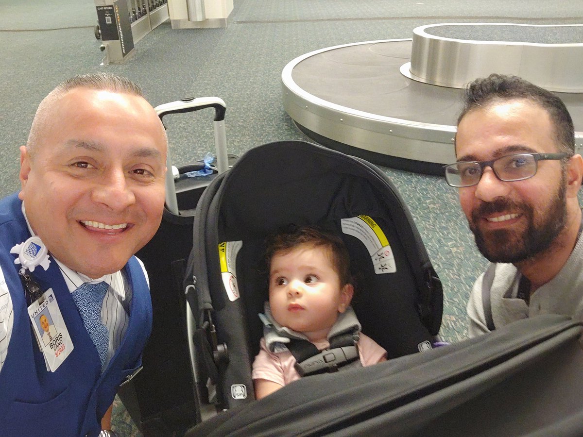 BorisCanoMCO's tweet photo. Welcome to Orlando Brother Ali 💙It was a pleasure to finally meet your beautiful family ✈️Enjoy your stay @mco hope to see you soon @united @alimutar86 #beingunited https://t.co/Snnxss4USe
