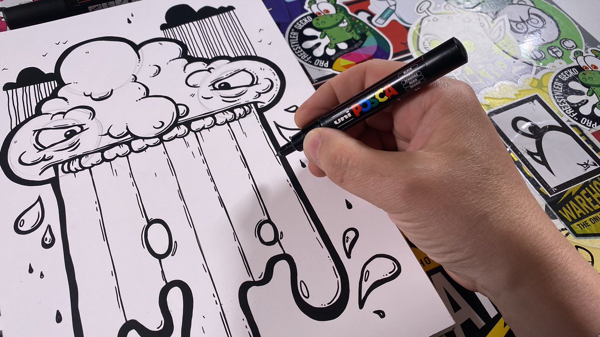 thekorpacademy's tweet photo. Last week we learnt where rainbows come from and how to draw them 😂🤮🌈
.
.
.
#KorpAcademy #DoodleWithKorp #Art #Artist #Doodle #Drawing #PoscaFeature #Posca #PoscaPens #PoscaArt #PoscaMarkers #HowToDraw #LearnToDraw #DrawingTutorial #CharacterDesign #Illustration #PenArt https://t.co/0MuUCS98kB