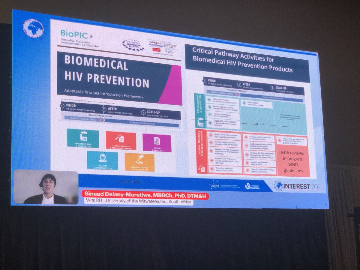 DrTimMastro's tweet photo. Roadmap to scale up #HIVprevention @HIVpxresearch explained by @SineadDelany #INTEREST2022 @INTERESTconf #Uganda #WRHI https://t.co/gzbX0s5QP1