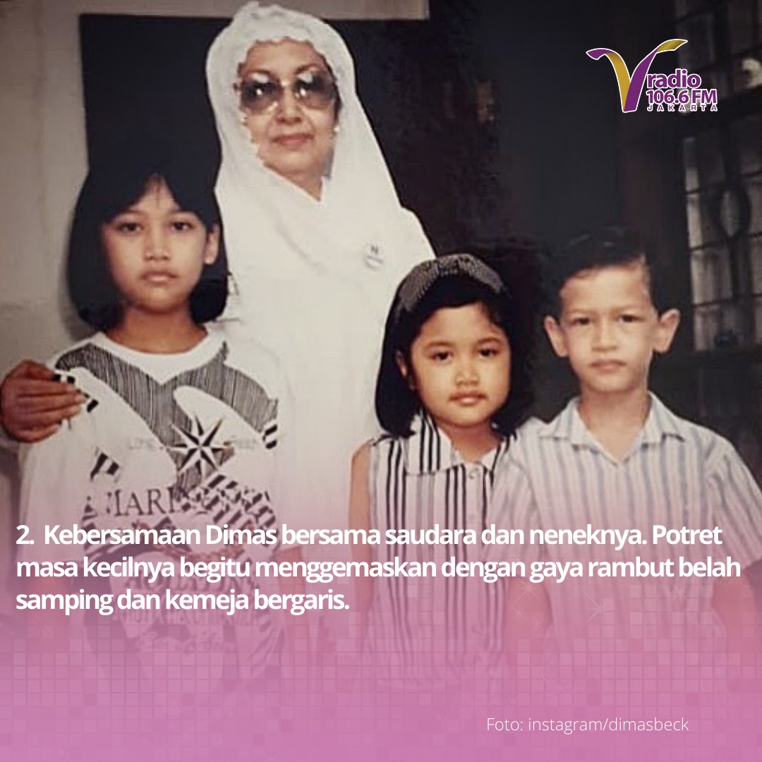 vradiofm's tweet photo. Dimas Beck baru saja berulang tahun ke-34 pada 8 Mei 2022. 

Meski sudah masuk kepala tiga, paras tampannya kerap mencuri perhatian. Ternyata ketampanannya ini sudah terlihat sejak kecil lho.

#VRadio #Viral #Update #Trending #Info #DimasBeck https://t.co/MyZHM00Rsw