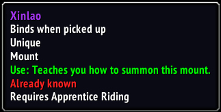 Lyrasanna's tweet photo. Check out this item I just got! [Xinlao] #Warcraft #JustDBthings https://t.co/MOzDqLIMHz