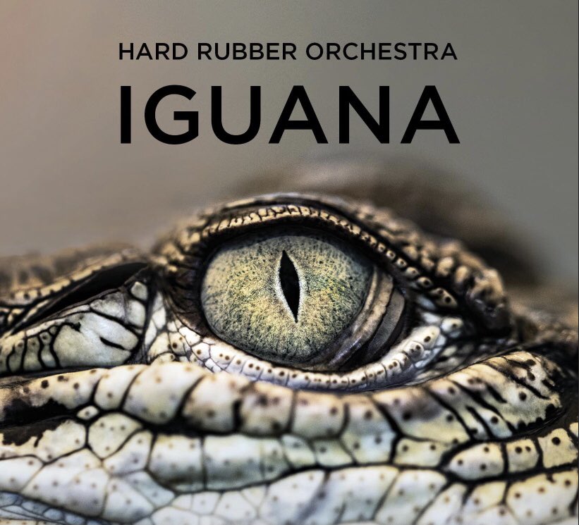 Hard Rubber Orchestra releases new CD "Iguana", Friday May 13! Compositions by Harry Stafylakis, Peggy Lee, James O'Callaghan, John Korsrud. 

Pre-orders:
redshiftmusicsociety.bandcamp.com/album/iguana