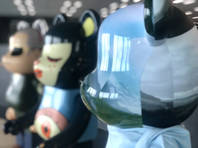 Received from Lauren Tsai @LaLaChuu I got a lovely BE@RBRICK 1000